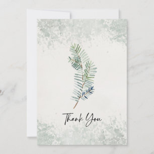 Elegant Bedankt Stationery Kaart