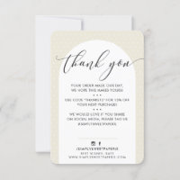 ELEGANT BEDANKT U DE moderne oergriffie zwart