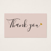 Elegant bedankt voor de Kaart voor de korting op w (Voorkant)