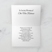 Elegant Bedankt voor je medeleven (Binnen)