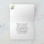 Elegant bedankt voor je sympathie (Binnen)