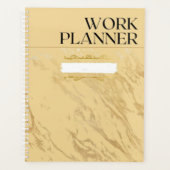 Elegant bedrijf planner (Voorkant)