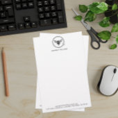 Elegant Bee Custom Letterhead Briefpapier