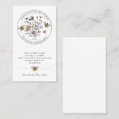 Elegant Beekeeper Apiary  Visitekaartje (Voorkant / Achterkant)