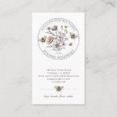 Elegant Beekeeper Apiary  Visitekaartje (Voorkant)