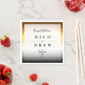 Elegant Beer Pride Bruiloft Servet (Insitu)