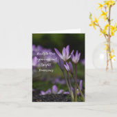 Elegant begin kaart (Gele Bloem)