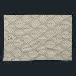 Elegant Beige Botanische Patroon Custom Theedoek<br><div class="desc">Deze stijlvolle schattige bruine beige handdoek is perfect voor elk huis. De strakke lijnen,  eenvoudige kleuren en patronen zijn tijdloos en veelzijdig. Geef er een cadeau of krijg er een voor jezelf,  je verdient het!</div>