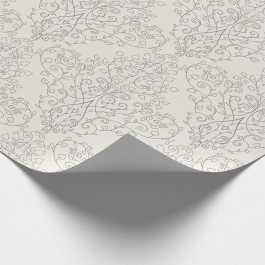 Elegant Beige Cadeaupapier (Hoek)