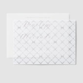 Elegant Beige Calligraphy Vellum Uitnodigingen (Offset (Uitnodiging))