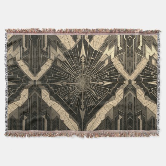 Elegant Beige Deken (Voorkant)