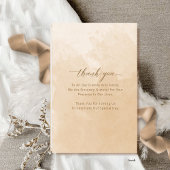 Elegant Beige Folded Wedding Ceremony Program