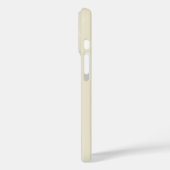 Elegant Beige Promotie Bedrijfslogo Case-Mate iPhone Case (Achterkant / Links)