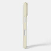 Elegant Beige Promotie Bedrijfslogo Case-Mate iPhone Case (Achterkant / Rechts)