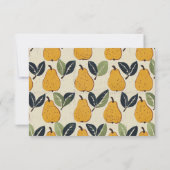 Elegant Beige RSVP Card Kaartje (Achterkant)