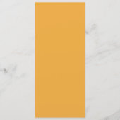 Elegant Beige Tarwe Menu (Achterkant)