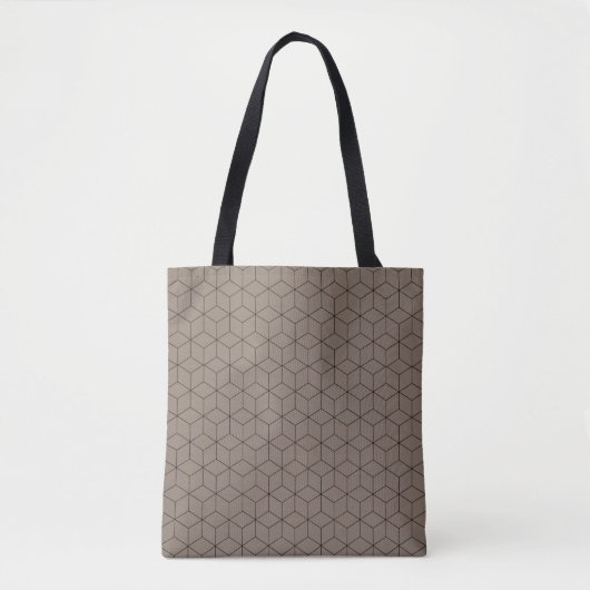Elegant Beige Tote Bag (Voorkant)