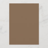 Elegant Beige Watercolor Clouds Informatiekaartje (Achterkant)