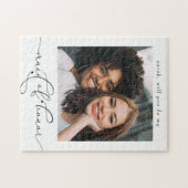 Elegant Bent u mijn dochter van eervolle foto? Legpuzzel (Horizontaal)