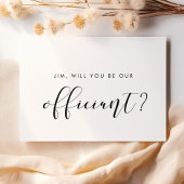 Elegant Bent u onze officiële voorstelkaart? Kaart