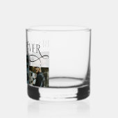Elegant Best Dad Ever Photo Collage Fathers Day Whisky Glas (Links)