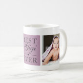 Elegant Best Gigi Ever Paars Photo Koffiemok (Voorkant rechts)