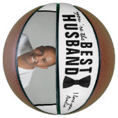 Elegant Best Husband Black Bow Stropdas Basketbal (Verticaal)