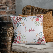 Elegant Best Mam Ever Floral Moederdag Kussen