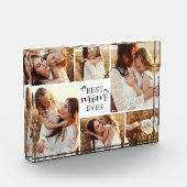 Elegant Beste Moeder Ooit Typografie Schattige Fot Fotoblokken (Links)