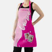 Elegant Beste MOM Gepersonaliseerde Foto Schort (Insitu)