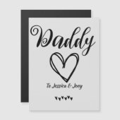elegant, beste vader ooit, papa liefde personalise (Voorkant / Achterkant)