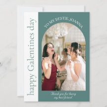 Elegant Beste Vrienden Galentines dag Bestie foto