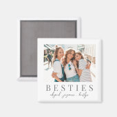 Elegant Besties Beste Vriend Foto Magneet (Voorkant / Achterkant)