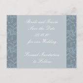 Elegant Bewaar de datum Briefkaarten (Achterkant)