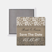 Elegant Bewaar de datum magneten. Magneet (Voorkant / Achterkant)