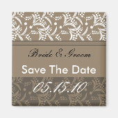 Elegant Bewaar de datum magneten. Magneet (Voorkant)