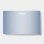 Elegant bewerkbaar monogramschrift schrijven | Bla Badge (Achterkant)