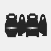 Elegant bewerkbaar monogramschrift schrijven | Bla Bedankdoosjes (Uitgevouwen)