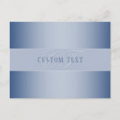 Elegant bewerkbaar monogramschrift schrijven | Bla Briefkaart (Voorkant)