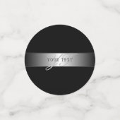 Elegant bewerkbaar monogramschrift schrijven | Bla Confetti (Kleine voorkant)