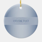 Elegant bewerkbaar monogramschrift schrijven | Bla Keramisch Ornament (Achterkant)