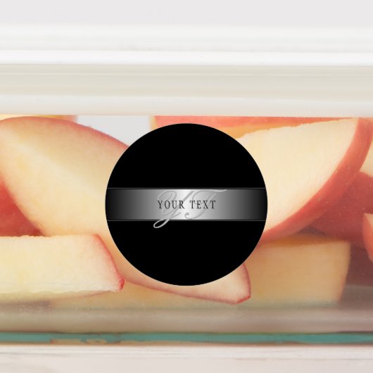 Elegant bewerkbaar monogramschrift schrijven | Bla Labels (Aangebracht)