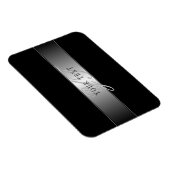 Elegant bewerkbaar monogramschrift schrijven | Bla Magneet (Rechterzijde)