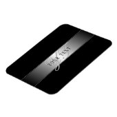 Elegant bewerkbaar monogramschrift schrijven | Bla Magneet (Linkerzijde)