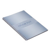 Elegant bewerkbaar monogramschrift schrijven | Bla Notitieboek (Rechterzijde)