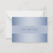 Elegant bewerkbaar monogramschrift schrijven | Bla Notitiekaartje (Voorkant)