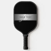 Elegant bewerkbaar monogramschrift schrijven | Bla Pickleball Paddle (Voorkant)