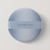 Elegant bewerkbaar monogramschrift schrijven | Bla Ronde Button 5,7 Cm (Voorkant)