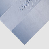 Elegant bewerkbaar monogramschrift schrijven | Bla Tissuepapier (Detail)