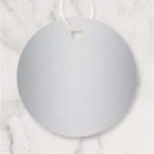 Elegant bewerkbaar monogramschrift schrijven | Gre Bedankjes Labels (Achterkant)